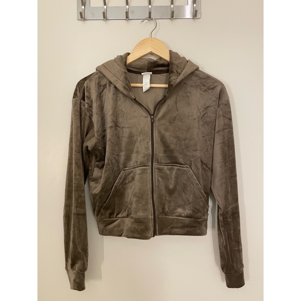 H&M Velour Hoodie